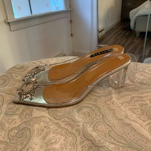 Shein vinyl heels